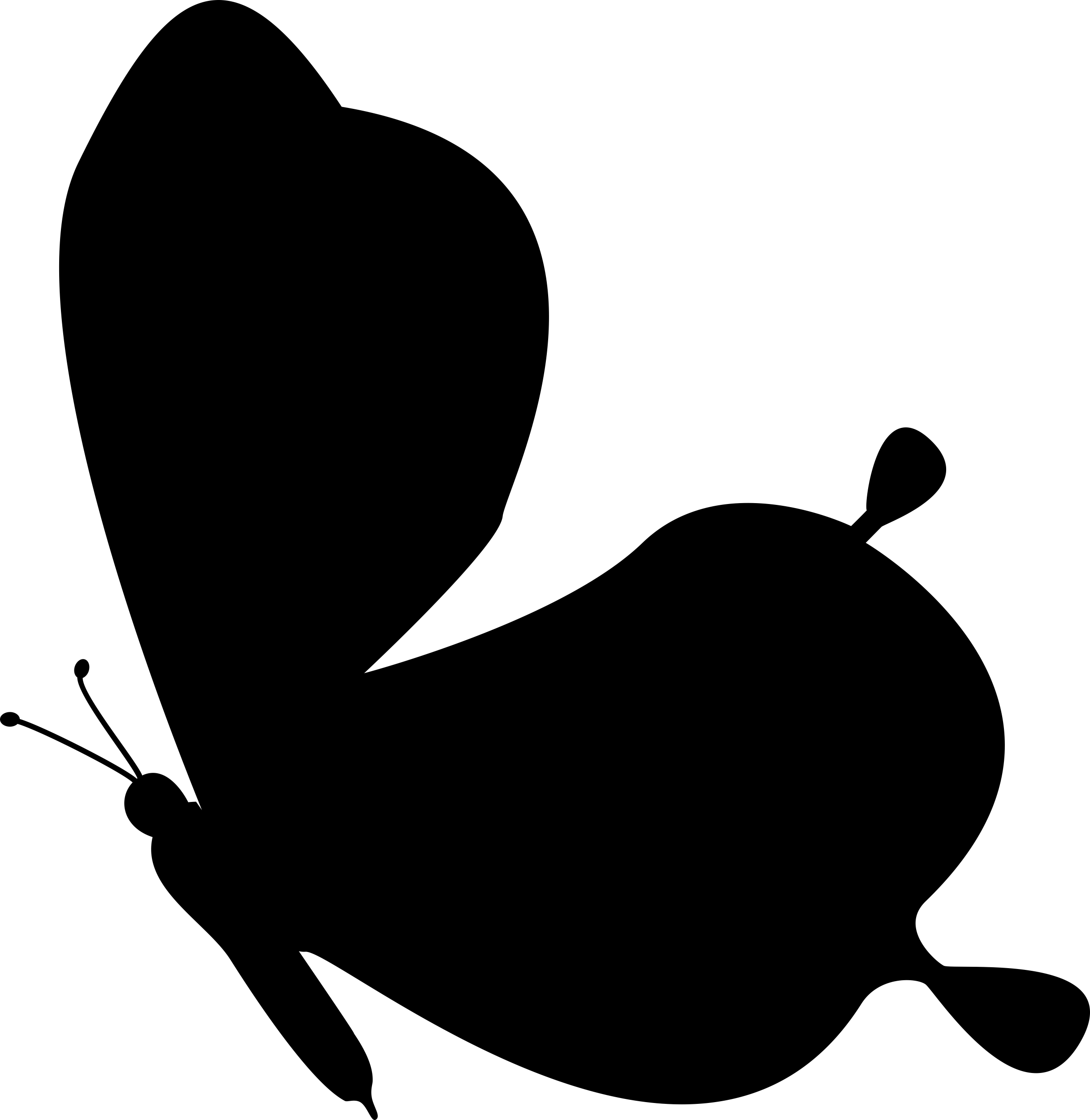 Butterfly Side Shape Editable Svg Line Art Free Vectors